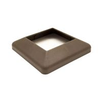 Крышка нижняя ПВХ для столба 125х125 Венге