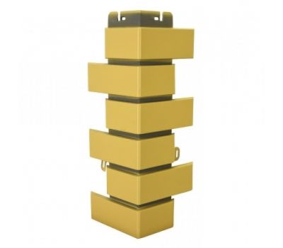 Угол наружный Кирпич клинкерный Желтый от производителя  Альта-профиль по цене 681 р