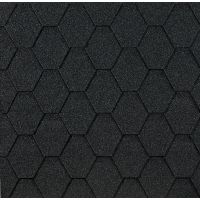 Гибкая черепица Шестигранник Серый