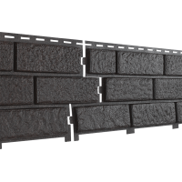 Фасадная панель Стоун Хаус - Кирпич Коричневый Фасадная панель Стоун Хаус - Кирпич Коричневый