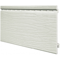 Виниловый сайдинг панель одинарная Kerrafront Classic - Light Grey