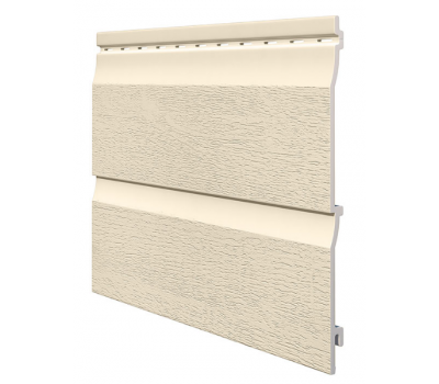 Виниловый сайдинг панель двойная Kerrafront T-Rex - Beige от производителя Vox по цене 2 180 р Виниловый сайдинг панель двойная Kerrafront T-Rex - Beige от производителя Vox по цене 2 180 р